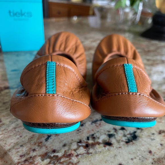 Tieks | Chestnut Brown Ballet Flats (Size 9) - Picture 4 of 6